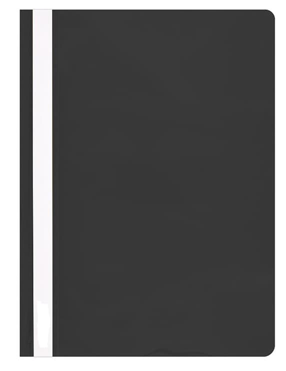 Biurfol plastmapp Hård A4 Svart /20 st/ 1705001Pl-01
