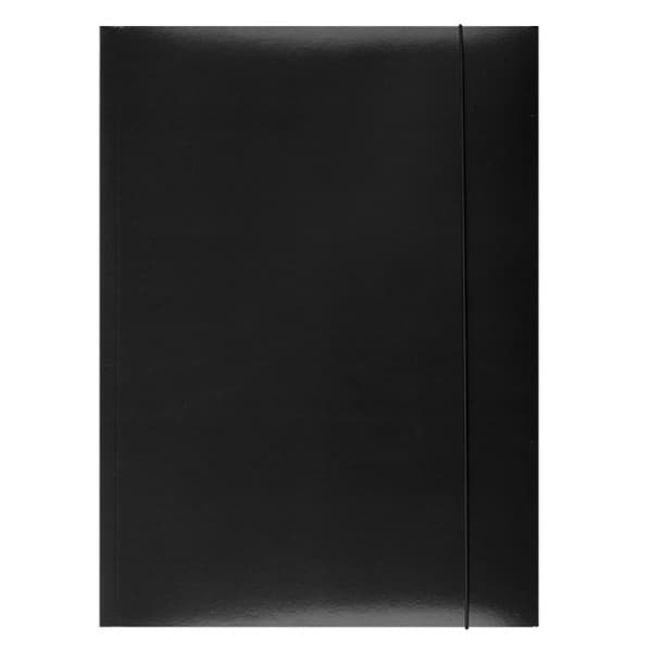 Mappe med elastik Office Products Black 21191131-05