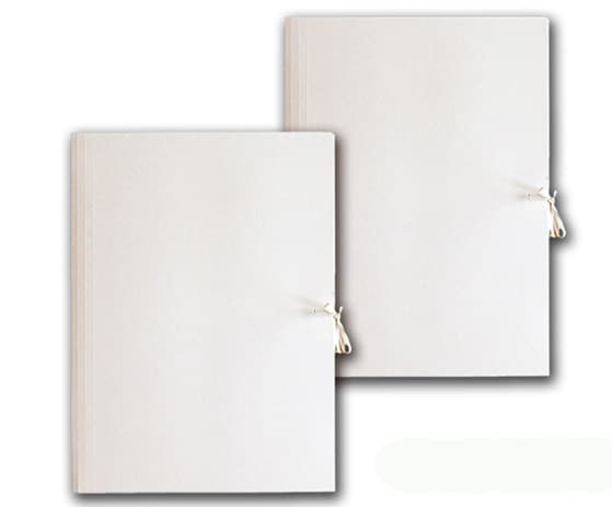 Mapp bunden kartong Vit 250g /50 stycken/