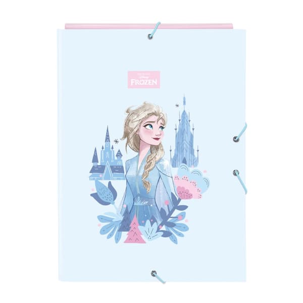 Rengaskansio Frozen Ice magic Sininen A4 26 x 33.5 x 2.5 cm