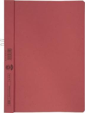 ELBA clipsmappe, DIN A4, uden frontcover, rød Manila pap, kapacitet 10 ark - 1 stk (36450 RO)