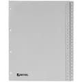 Pikkukuva 3 / 4: Rexel-numerorekisteri PP-foliosta A4, 226 x 297 mm, 31 arkkia, 1 kpl, harmaa