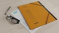 Miniatyrbillede 2 af 5: Elba chic mappe - antracit - pap - A4 (42495AZ NY: 400001999)