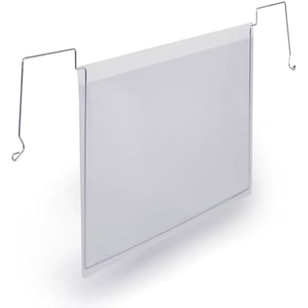 Polypropylenstinkar - Hållbara - 50-pack - A5-storlek - Transparenta - Scanner motståndskraftiga