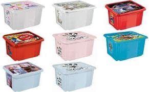 säilytyslaatikko karolina "Winnie", 30 litran pyörivä/pinottava laatikko kannella, valmistettu PP:stä, luonnollinen läpinäkyvä, jossa - 1 kpl (1223800