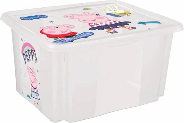 Keeper Peppa Pig White 24L säilytyslaatikko 1223700119400
