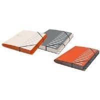 ELBA for Business mappe, DIN A4, rum 1-12, orange af PP, 12 rum - nummereret, hjørneklemmelukning, - 1 stk (400033686)