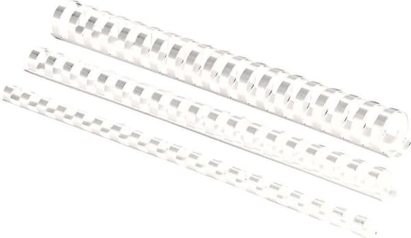 Fellowes bindryggar 22 mm vit, 50 st