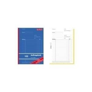 herlitz formularbog "Bestil 264,20 cm (104"), DIN A4, 2 x 40 ark - til markedet: D (880427)