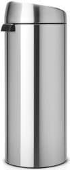 Brabantia Touch Bin - 30L rund plast - Rostfritt stål (11 54 62)