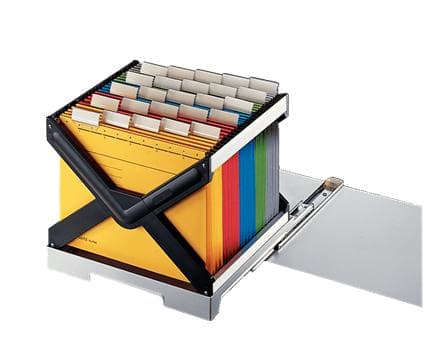 Leitz 23980085 polystyren grå filopbevaringsboks og arrangør (2398-00-85)