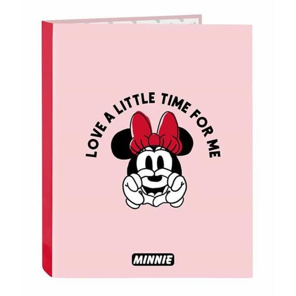Rengaskansio Minnie Mouse Me Time Vaaleanpunainen 26,5 x 33 x 4 cm