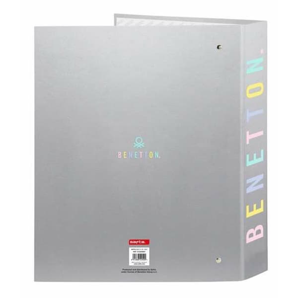 Ringpärm Benetton Silver Silvrig 27 x 33 x 6 cm