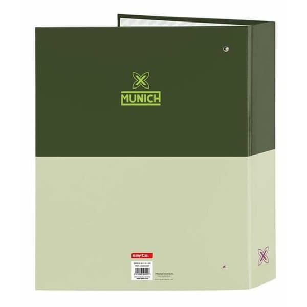 Ringpärm Munich Bright Khaki A4 27 x 33 x 6 cm