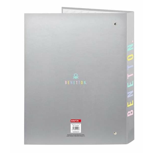 Ringpärm Benetton Silver Silvrig