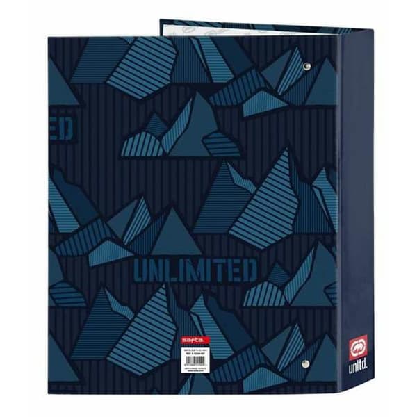 Ringbind Eckō Unltd. Peaks Marineblå 27 x 33 x 6 cm