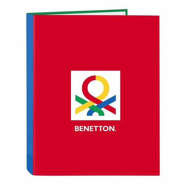 Ringbind Benetton Pop Grå 26,5 x 33 x 4 cm