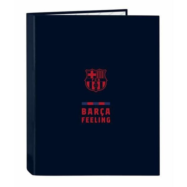 Ringbind F.C. Barcelona Marineblå 26,5 x 33 x 4 cm