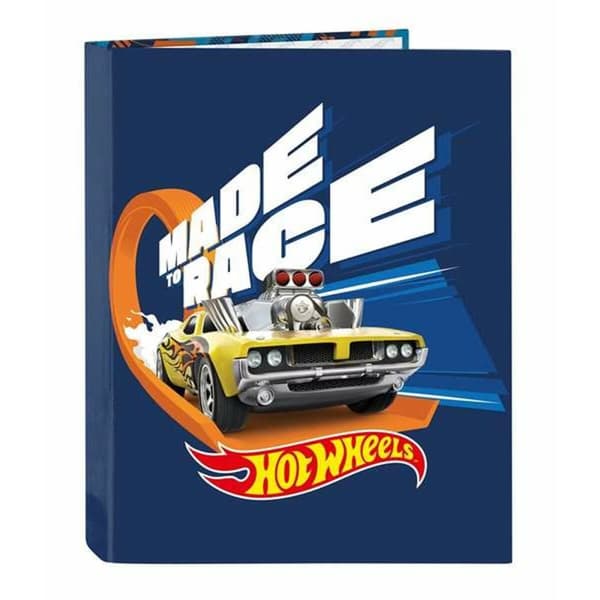 Ringbind Hot Wheels Speed Club Orange Marineblå 26,5 x 33 x 4 cm