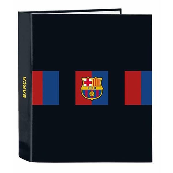 Ringpärm F.C. Barcelona 22/23 Rödbrun Marinblå 27 x 33 x 6 cm