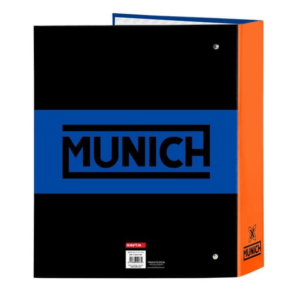 Ringpärm Munich Submarine Blå 27 x 33 x 6 cm