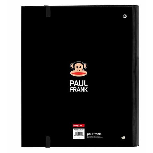 Rengaskansio Paul Frank Campers Musta 27 x 32 x 3,5 cm