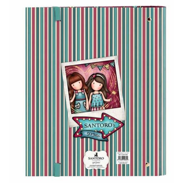 Rengaskansio Gorjuss Fireworks Punaruskea 27 x 32 x 3,5 cm