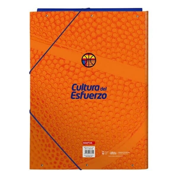 Folder Valencia Basket Blå Orange
