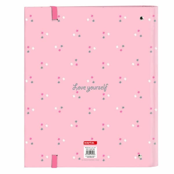 Ringbind Safta Pink A4 Udskifter (100 Ark)