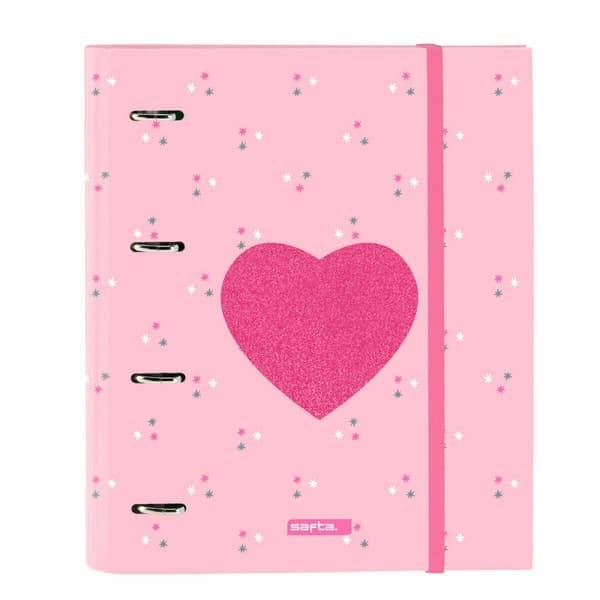 Ringbind Safta Pink A4 Udskifter (100 Ark)