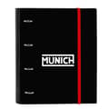 Miniatyrbillede 1 af 2: Ringbind Munich Vulcan Sort 27 x 32 x 3.5 cm