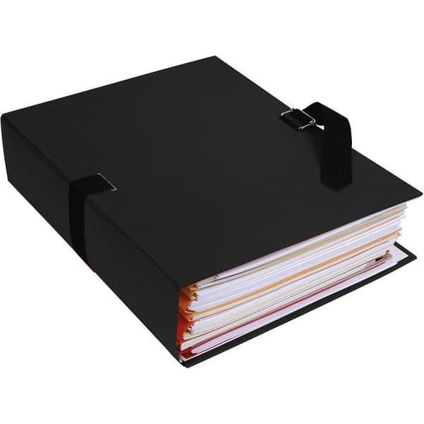 Expanderbar baksida - EXACOMPTA - Svart - Format 24x32cm - Kapacitet 1000 ark
