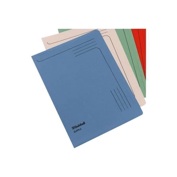 Guildhall Folder 230 x 315 mm för 50 ark blå (pack om 50)