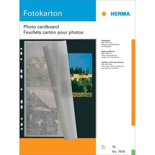 Kartongark, 230x297mm, vit, innehåll: 250 ark