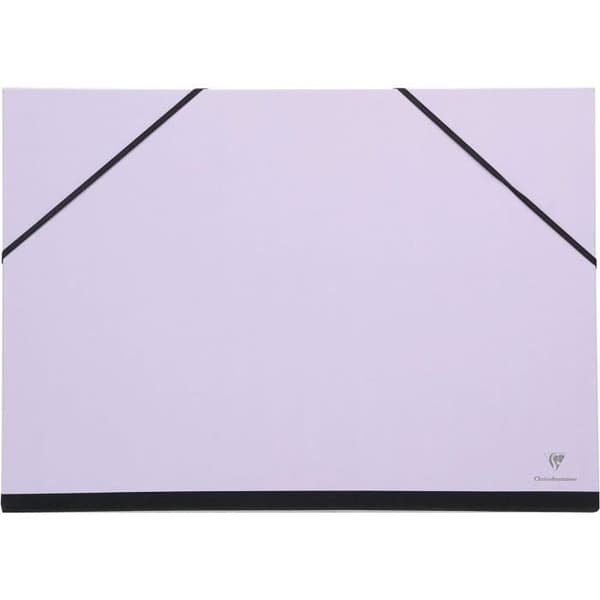 Ritpapper - CLAIREFONTAINE - 28x38cm - Lila - Anpassningsbart omslag - Förstärkta hörn
