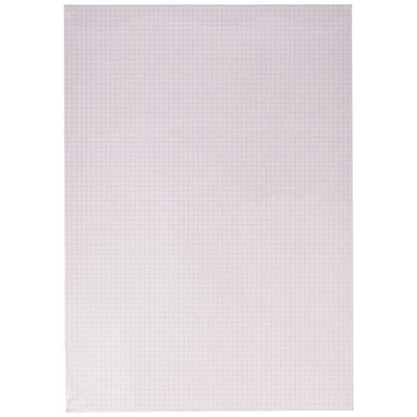 Clairefontaine - One Pack Bristol 29,7x42 cm 20 ark 205g vitrutiga små rutor - 975186C