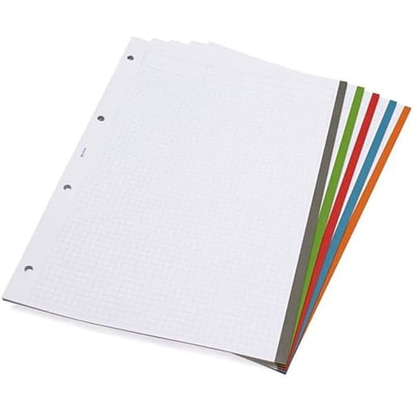 Arkivpärmar 4 ringar - GRAFOPLÁS - Carpeplus 88200051 - Röd polypropylen - 100 ark - 35 mm