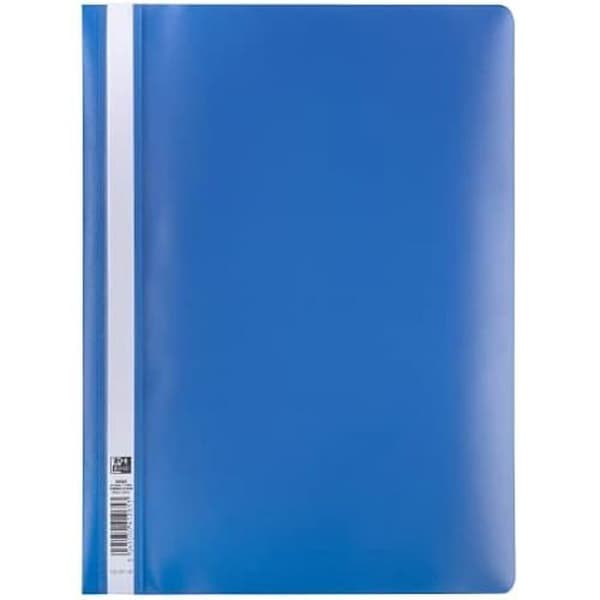 Plastikfickor - OXFORD - 100742 - 10-pack - A4 - Blandade färger - Modern