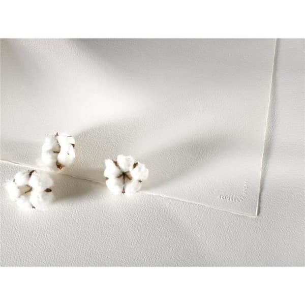 Valv 795078 Akvarell Block Grain TORCHON Natur Blanc 185G 23X31CM 20P, Trä, 31 x 23 x 1 cm - 1795078