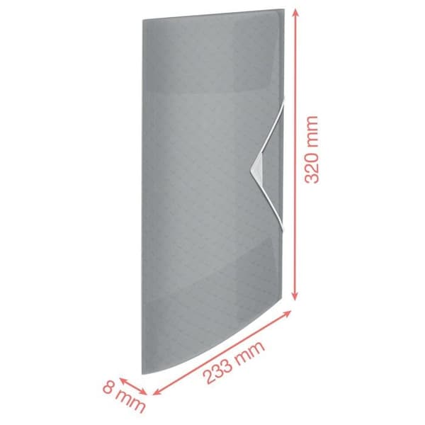 Dossier suspenderat - underdossier Esselte - 628440 - Mapp med dragkedja - Color'Breeze PP A4 lavendel