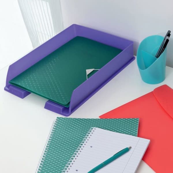 Dossier suspenderat - underdossier Esselte - 628440 - Mapp med dragkedja - Color'Breeze PP A4 lavendel