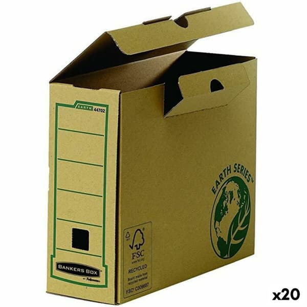 Filbox Fellowes Brun A4 100 mm (20 antal)
