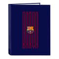 Miniatyrbild 1 av 2: Ringpärm F.C. Barcelona 24/25 Rödbrun Marinblå A4 26.5 x 33 x 4 cm