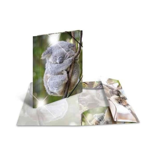 Koala resårmapp, PP glansig, A4
