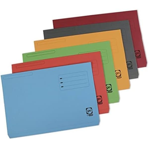 Filer - ELBA - Gio 40685 - Kartong med 25 - A4-format - Grön färg - Papper