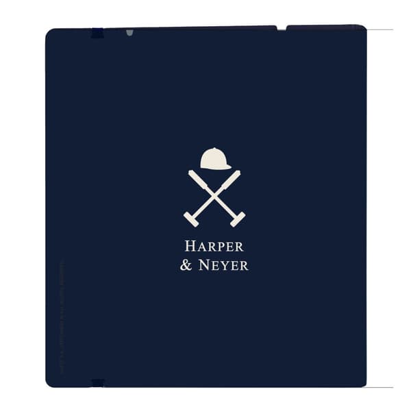 Ringbind Harper & Neyer Marineblå 27 X 32 X 4 cm
