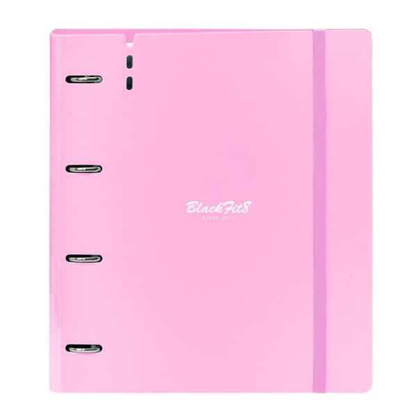 Ringpärm BlackFit8 Smile Blå Rosa 27 X 32 X 4 cm