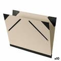 Miniatyrbillede 1 af 3: Folder Canson Tegning Grå A2 Pap (10 enheder)
