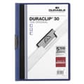 Miniatyrbillede 3 af 3: Dokumentmappe Durable Duraclip 30 Mørkeblå Himmelblå A4 25 Dele