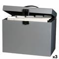 Miniatyrbillede 1 af 2: Arkivboks Oxford Class n Go Grå A4 29,5 x 37 x 22 cm (3 enheder)